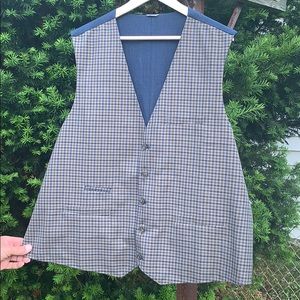 EUC Oak Hill reversible blazer vest
